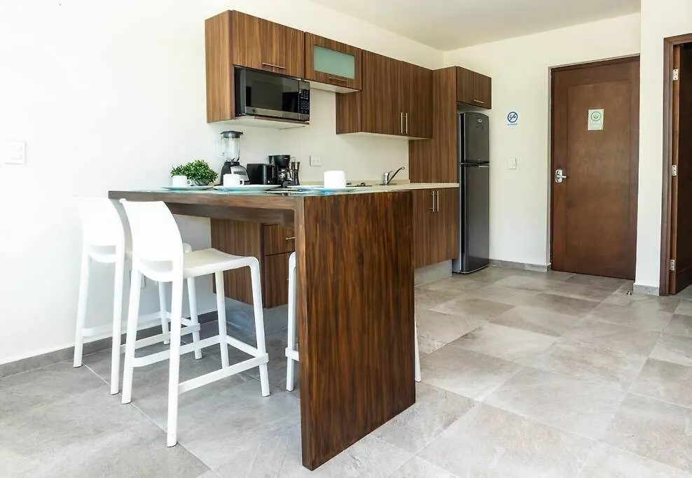 Suite De Lujo 1 Hab. Depto 203 Playa del Carmen Appartamento